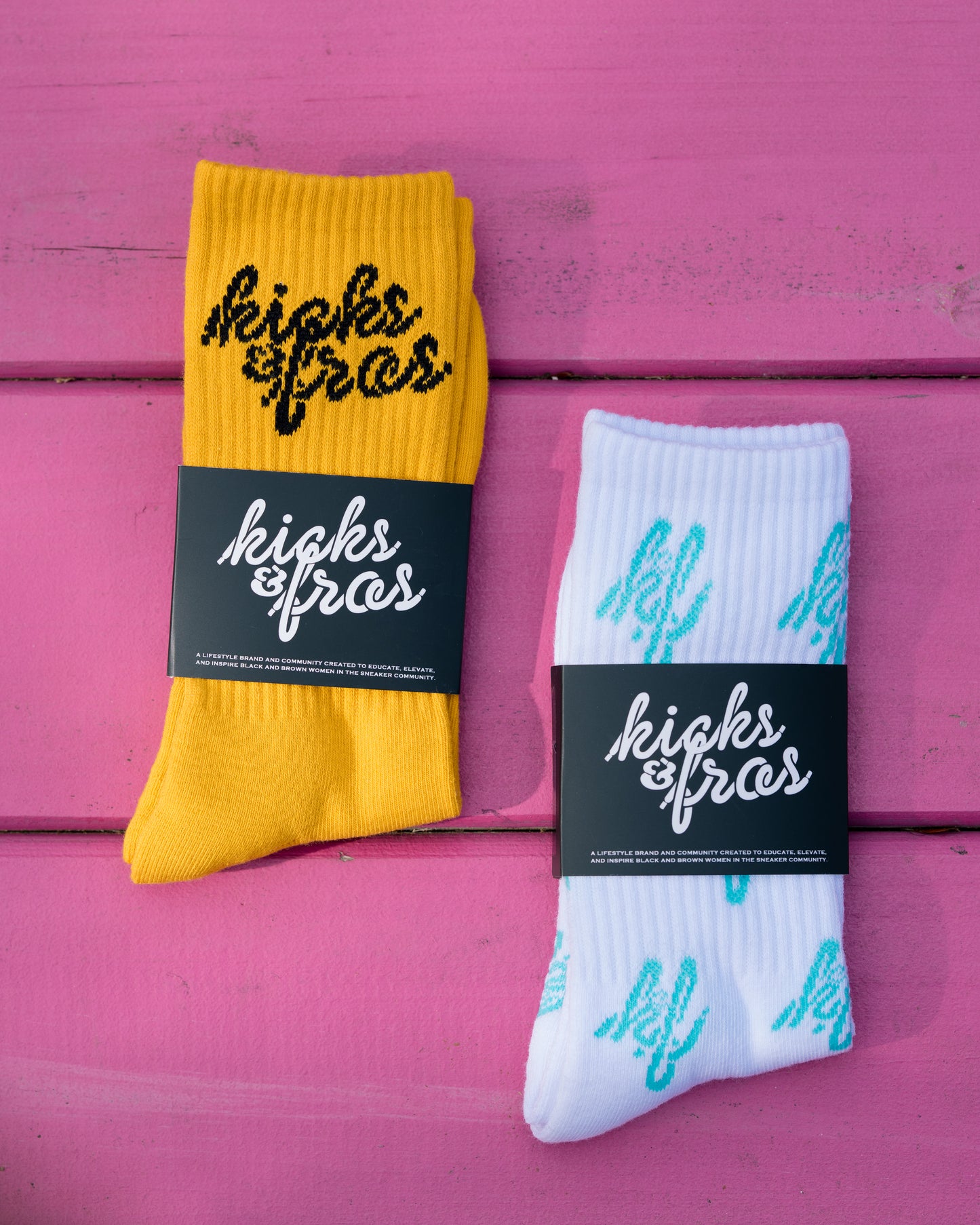 K&F Logo socks