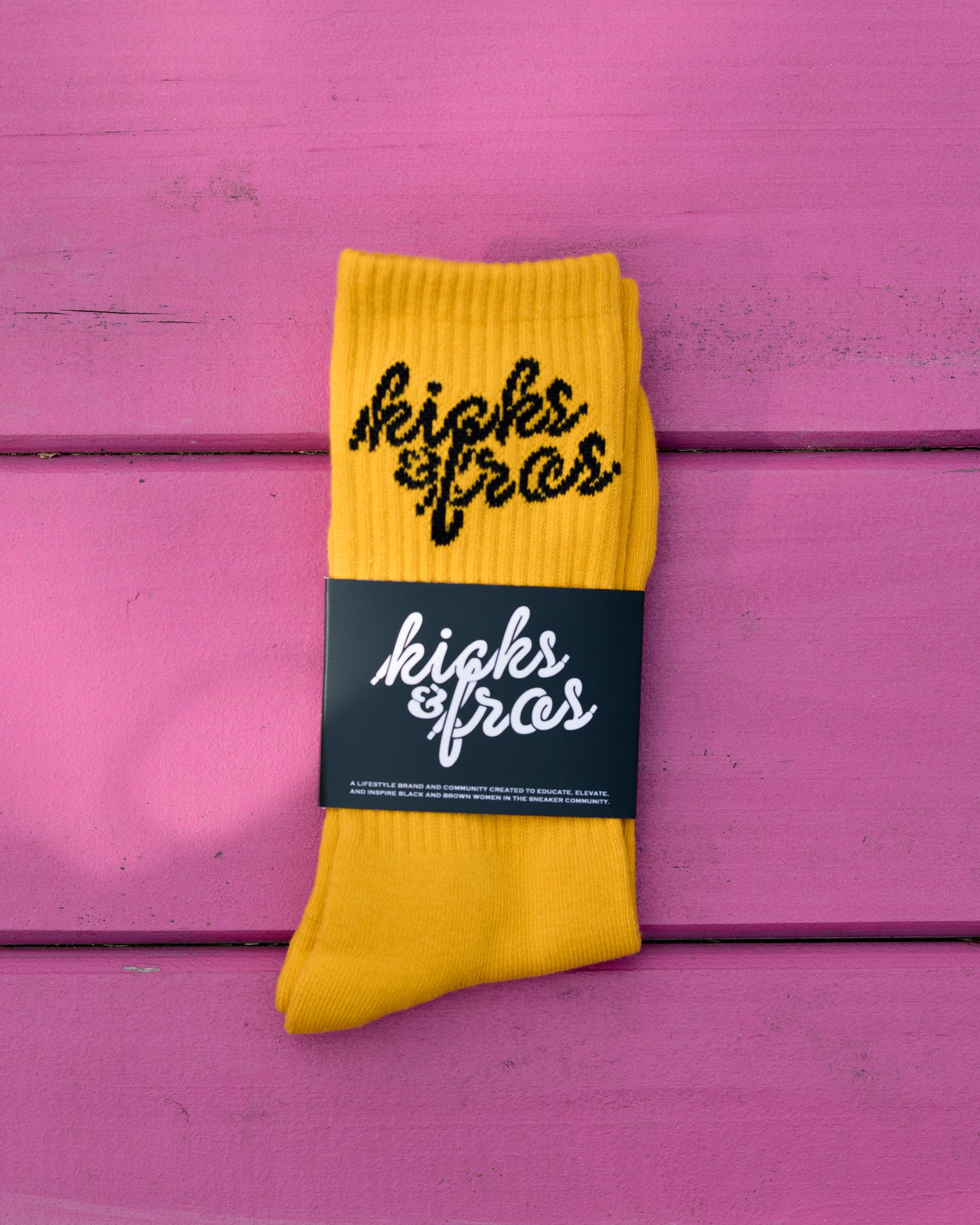 K&F Logo socks