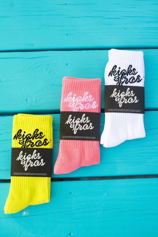 K&F Logo socks