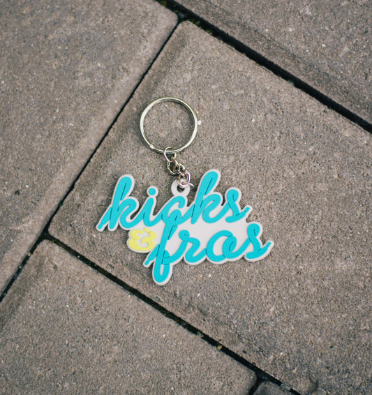 Kicks & Fros Logo Keychain